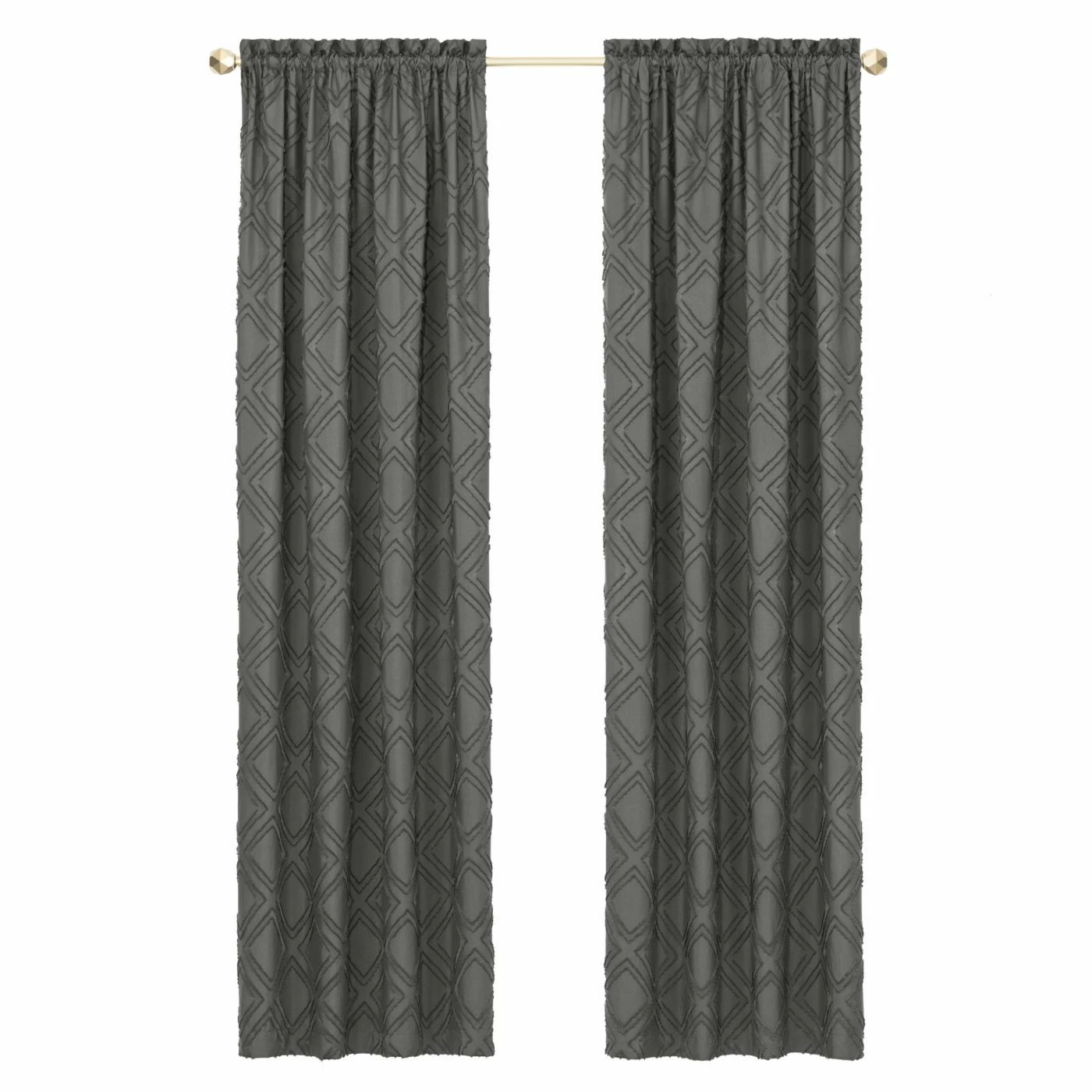 Budget ✔️ 73 - 84 In. Achim Blake Rod Pocket Window Curtain Panel 😍 1 Budget ✔️ 73 - 84 In. Achim Blake Rod Pocket Window Curtain Panel 😍