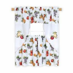 Brand new 👏 36 - 45 In. Achim Ambrosia - Embellished Tier And Swag Set 🌟