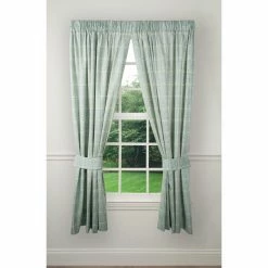 Outlet ⭐ Curtain Panels Ellis Curtain Harrington Rod Pocket Curtain Panel Pair 💯