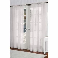 Best Sale ✔️ Curtain Panels Exclusive Home Belgian Rod Pocket Curtain Panel Pair 💯