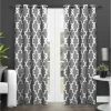 Outlet 🎉 Curtain Panels Exclusive Home Ironwork Grommet Curtain Panel Pair 🧨