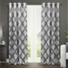 New ✨ Curtain Panels Exclusive Home Medallion Grommet Curtain Panel Pair 😀