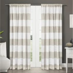 Best reviews of 💯 Curtain Panels Exclusive Home Darma Rod Pocket Curtain Panel Pair 🌟