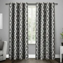 Discount π Curtain Panels Exclusive Home Gates Window Curtain Panel Pair π