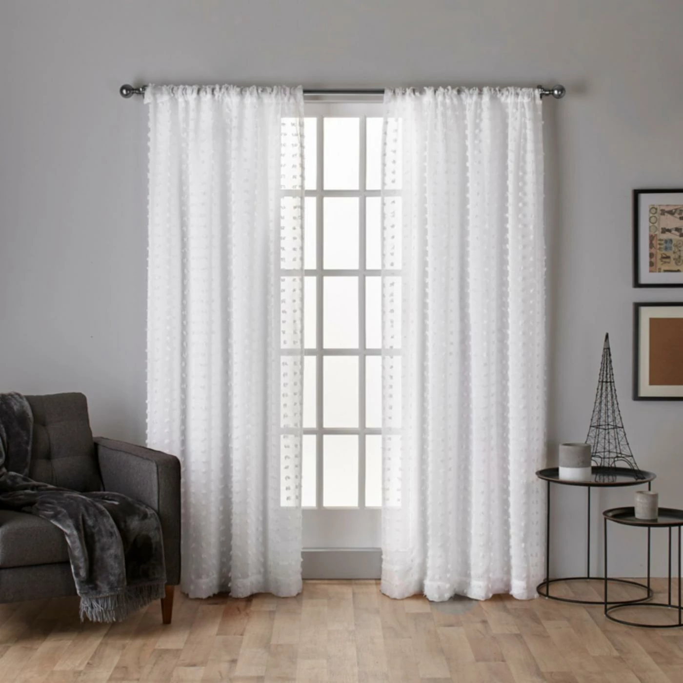 Best deal ๐ Curtain Panels Exclusive Home Spirit Geometric Sheer Rod Pocket Curtain Panel Pair ๐ 1 Best deal ๐ Curtain Panels Exclusive Home Spirit Geometric Sheer Rod Pocket Curtain Panel Pair ๐