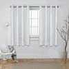 Cheap 🔔 Curtain Panels Exclusive Home Oxford Textured Sateen Thermal Window Curtain Panel Pair ⌛
