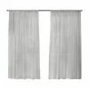Flash Sale 😉 Curtain Panels Exclusive Home Belgian Sheer Rod Pocket Curtain Panel Pair 👍