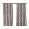 Coupon 👍 Curtain Panels Exclusive Home Ironwork Sateen Blackout Grommet Curtain Panel Pair ✔️