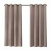 Flash Sale ❤️ Curtain Panels Exclusive Home Academy Total Blackout Grommet Top Curtain Panel Pair 🧨