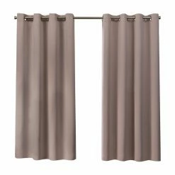 Flash Sale ❤️ Curtain Panels Exclusive Home Academy Total Blackout Grommet Top Curtain Panel Pair 🧨
