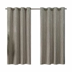Cheap 😍 55 - 63 In. Exclusive Home Forest Hill Woven Blackout Grommet Top Curtain Panel Pair ❤️