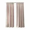 Best Pirce ⭐ Curtain Panels Exclusive Home Sateen Woven Blackout Button Top Curtain Panel Pair 🎉