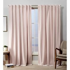 Best deal 😉 Curtain Panels Exclusive Home Velvet Heavyweight Hidden Tab Top Curtain Panel Pair 🔥