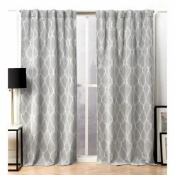 Buy π Curtain Panels Nicole Miller Circuit Hidden Tab Top Curtain Panel Pair β¨