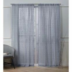 Best reviews of 💯 Curtain Panels Nicole Miller New York Belfry Sheer Rod Pocket Top Curtain Panel Pair ❤️