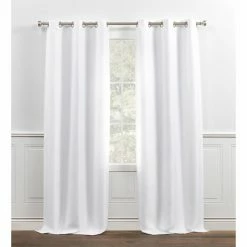 Cheap π Curtain Panels Chaps Home Melody Room Darkening Solid Textured Grommet Curtain Panel Pair π