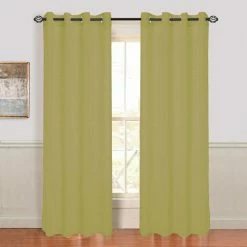 Flash Sale 😍 Trademark Global Curtain Panels Lavish Home Mia Jacquard Grommet Curtain Panel 😀
