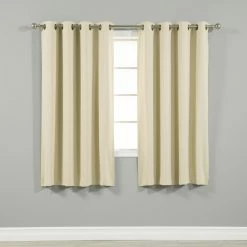 Budget 😉 Curtain Panels Best Home Fashion Thermal Grommet Blackout Curtain 😍