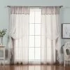 Budget 😍 Best Home Fashion Faux Pippin Linen Sheer Curtain Panels ✨