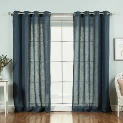 Top 10 😀 Best Home Fashion Faux Linen Blend Curtain Panels 🤩