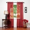 Coupon 🥰 Curtain Panels Best Home Fashion Crushed Voile Curtains 😀
