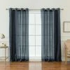 Budget 💯 Curtain Panels Best Home Fashion Faux Silk Curtains 😉