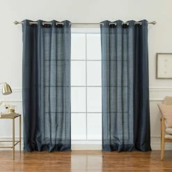 Budget 💯 Curtain Panels Best Home Fashion Faux Silk Curtains 😉