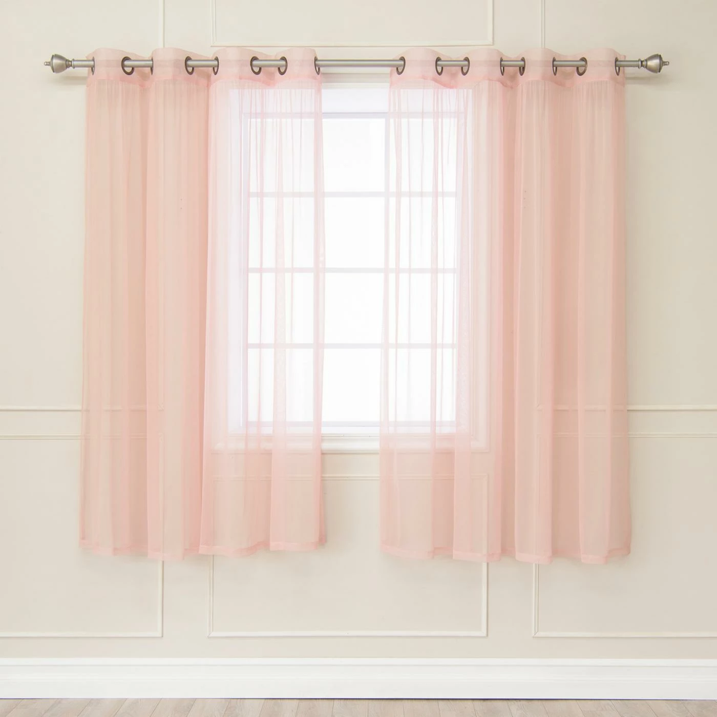 Flash Sale π₯° Curtain Panels Best Home Fashion Sheer Tulle Bronze Grommet Curtain Panel Pair π 1 Flash Sale π₯° Curtain Panels Best Home Fashion Sheer Tulle Bronze Grommet Curtain Panel Pair π