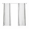 Promo 🤩 Curtain Panels Best Home Fashion Nordic Triple Stripe Curtains 🥰