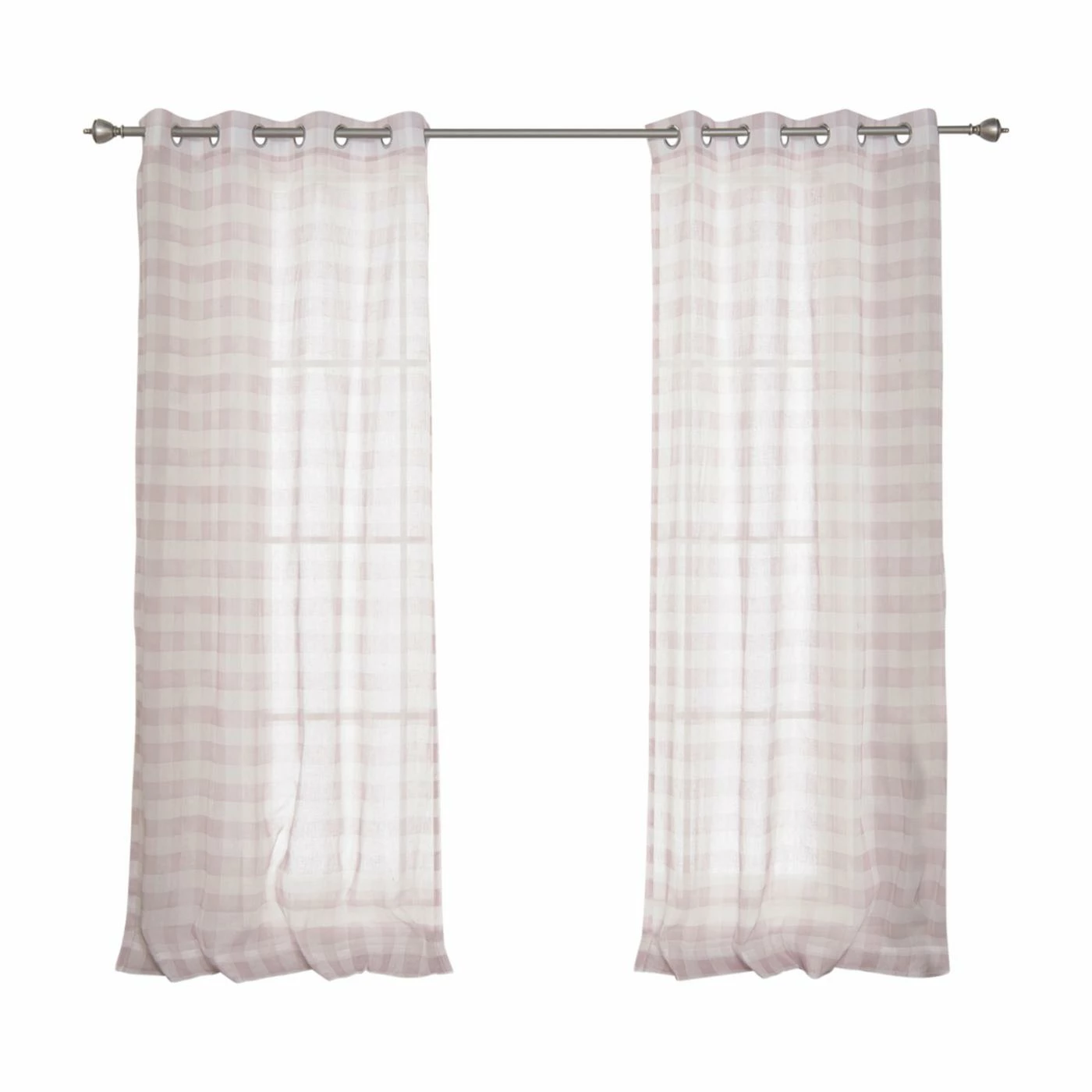 Hot Sale ๐ฏ Curtain Panels Best Home Fashion Sheer Watercolor Plaid Curtains ๐ 1 Hot Sale ๐ฏ Curtain Panels Best Home Fashion Sheer Watercolor Plaid Curtains ๐