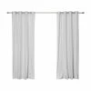 Budget ⌛ Curtain Panels Best Home Fashion Linen Textured Grommet Thermal Total Blackout Curtain Panel Pair ⭐