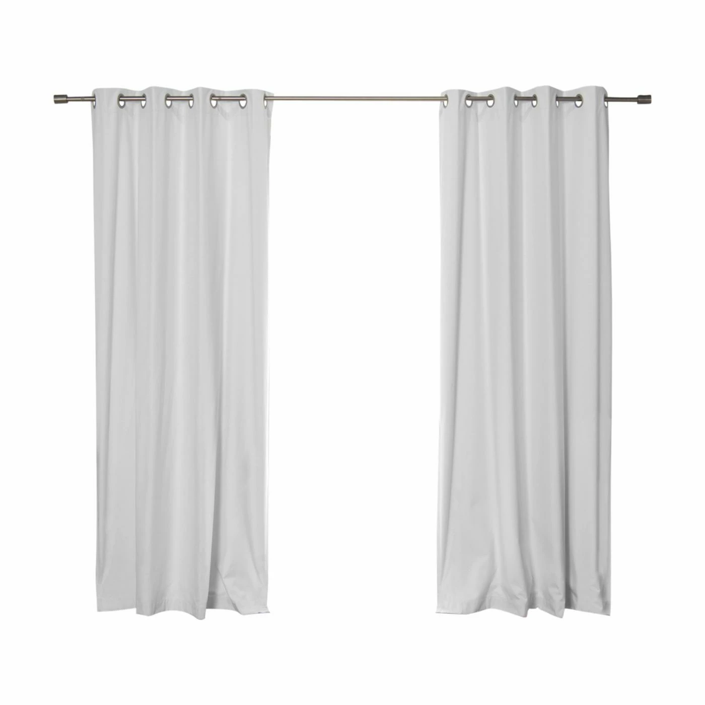 Budget ⌛ Curtain Panels Best Home Fashion Linen Textured Grommet Thermal Total Blackout Curtain Panel Pair ⭐ 1 Budget ⌛ Curtain Panels Best Home Fashion Linen Textured Grommet Thermal Total Blackout Curtain Panel Pair ⭐