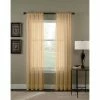 Brand new 🛒 91 - 95 In. Curtainworks Trinity Crinkle Voile Poletop Curtain Panel 🔔