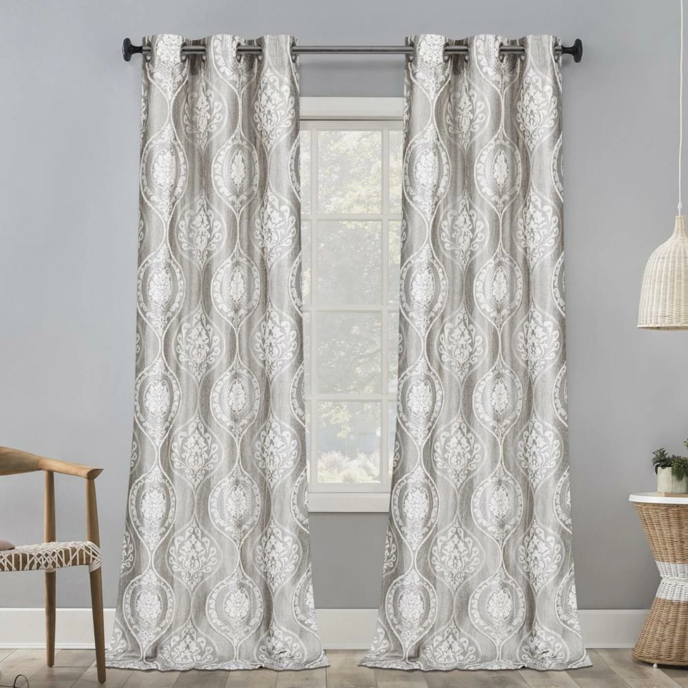 Best Pirce π Curtain Panels Dainty Home Monaco Grommet Panel Pair π 1 Best Pirce π Curtain Panels Dainty Home Monaco Grommet Panel Pair π