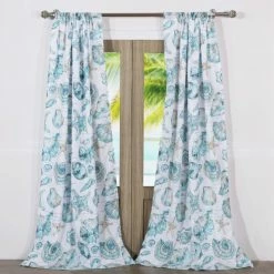 Hot Sale 😉 Curtain Panels Cruz Lined Panel Pair By Barefoot Bungalow 😀