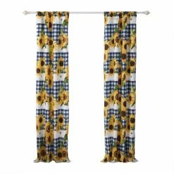 Flash Sale ⌛ 73 - 84 In. Barefoot Bungalow Sunflower Window Panel Pair ✨