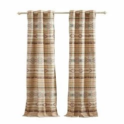 Deals 😍 73 - 84 In. Barefoot Bungalow Phoenix Window Panel Pair - Tan 👏