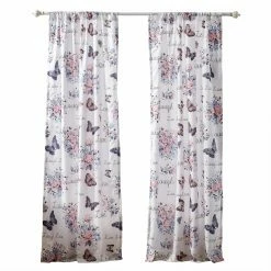 Discount 😍 73 - 84 In. Barefoot Bungalow Garden Joy Window Panel Pair 😉