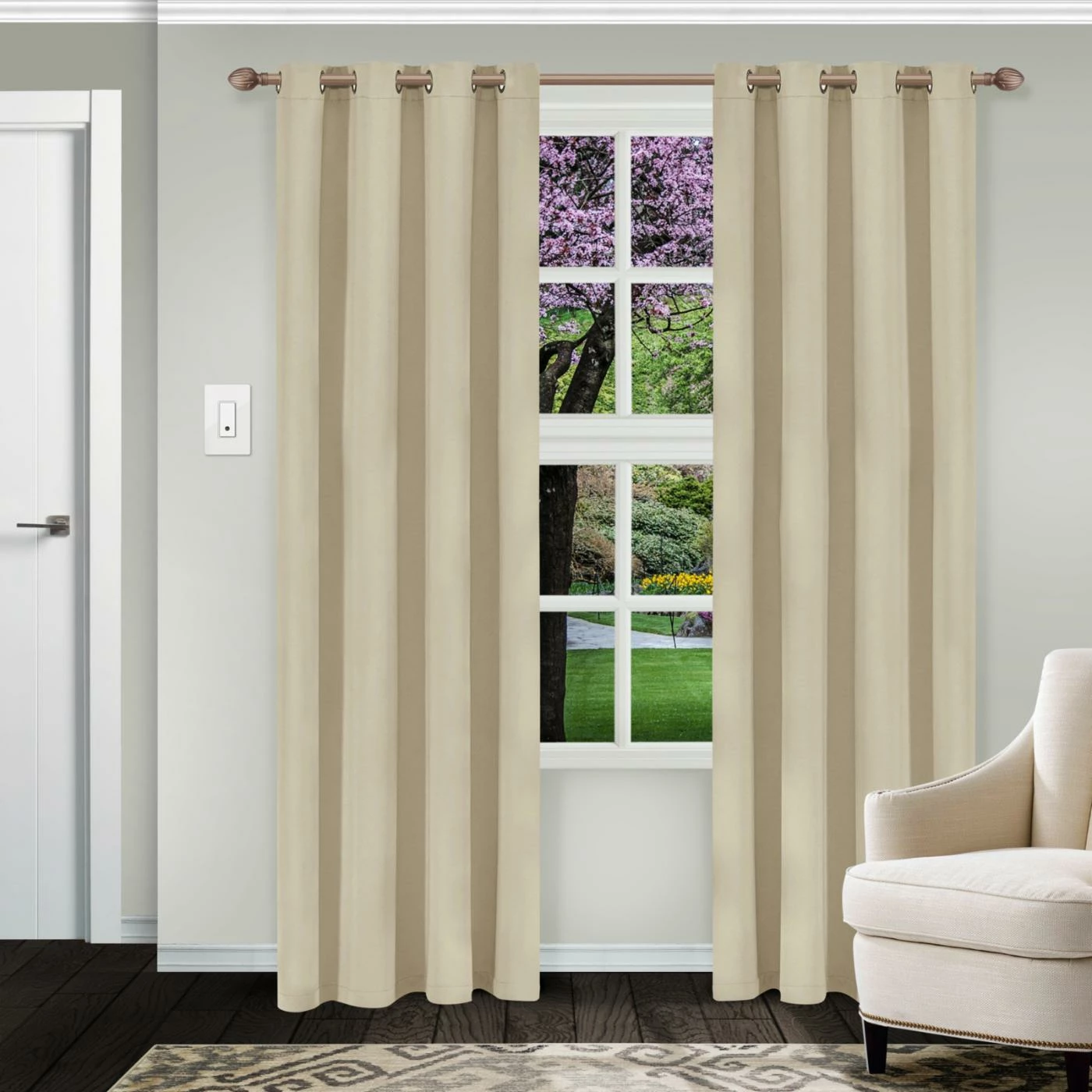 Promo π Curtain Panels Superior Classic Solid Blackout 2 Panel Curtains π 1 Promo π Curtain Panels Superior Classic Solid Blackout 2 Panel Curtains π