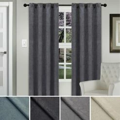 Hot Sale ⌛ Curtain Panels Superior Waverly Blackout 2 Panel Curtains 🔥
