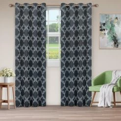 Best reviews of 👍 Curtain Panels Superior Bohemian Trellis Blackout 2 Panel Curtains 😀