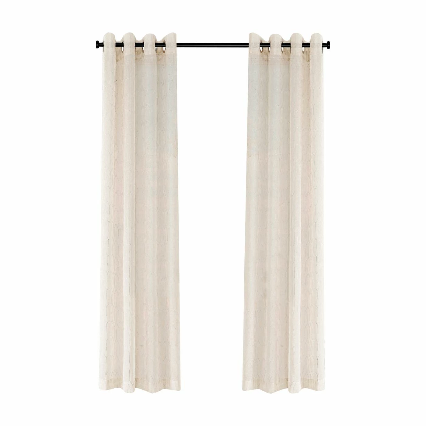 Discount ⌛ Curtain Panels Superior Cormac Sheer Grommet Panel Pair ❤️ 1 Discount ⌛ Curtain Panels Superior Cormac Sheer Grommet Panel Pair ❤️