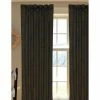 Budget 🥰 Curtain Panels HiEnd Accents Faux Leather Curtain - Chocolate 🎉