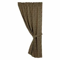 Wholesale ❤️ 73 - 84 In. HiEnd Accents Chenille Leopard Curtain 😉