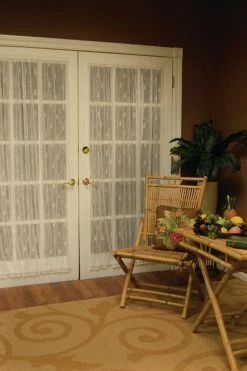 Promo 👍 Door Curtains Heritage Lace Pineapple Door Curtain Panel 🌟