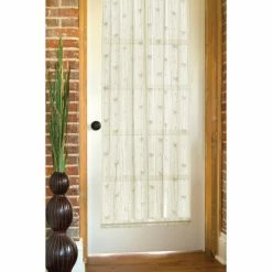 Buy 😀 Door Curtains Heritage Lace Dragonfly Door Curtain Panel ✔️