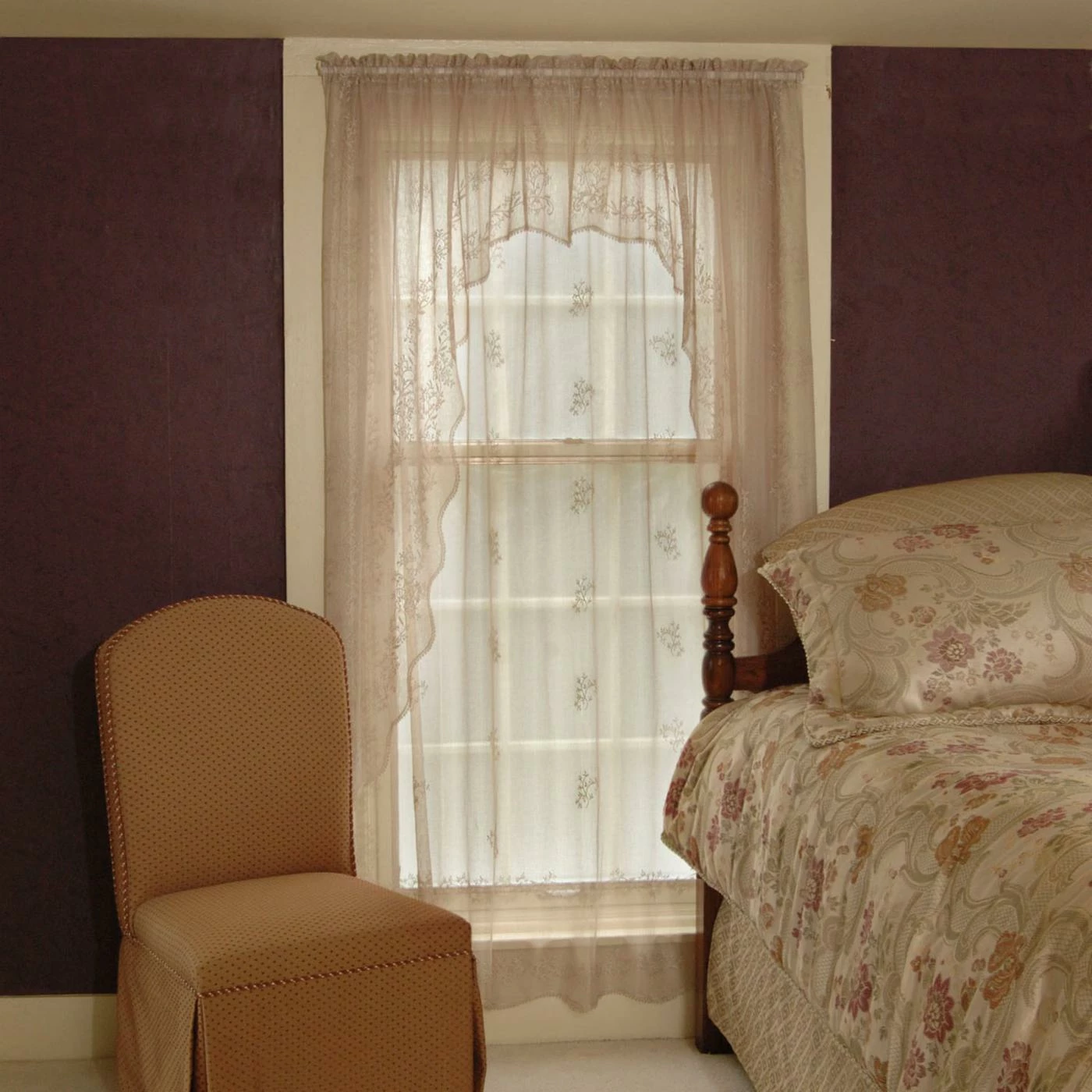 Deals π Curtain Panels Heritage Lace Sheer Divine Curtain Panel π 1 Deals π Curtain Panels Heritage Lace Sheer Divine Curtain Panel π