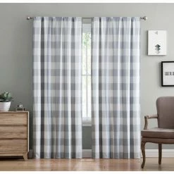 Flash Sale 🤩 Curtain Panels Everyday Buffalo Plaid Curtain Panel Pair By Truly Soft 😀