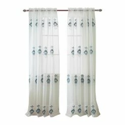 Discount 🤩 Curtain Panels RT Designers Collection Oslo Rod Pocket Curtain Panel 🎁