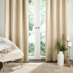 Coupon 😀 Curtain Panels Safavieh Veria Window Curtain Panel ✔️